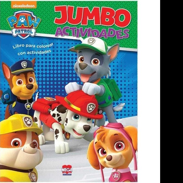 LIBRO P COLOREAR JUMBO ACTIV. PAW PATROL 5512 C.38